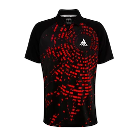 Herren T-Shirt Joola Shirt Centrela Polo Black/Red