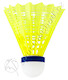 3x Badmintonbälle Victor Nylon Shuttle 3000 Platin - Yellow (3 Dosen mit 6 Stück)