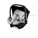 Auto-Kindersitz Kinderkraft  Mink Pro i-Size 40-75 cm Grey