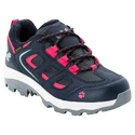 Baby im Freien Jack Wolfskin  Vojo Texapore Low Dark Blue / Pink