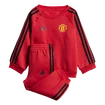 Baby Trainingsanzug adidas 3-Stripes Manchester United FC Red