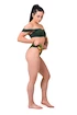 Badehose Nebbia  High-waist sporty bikini - spodní díl 555 jungle green