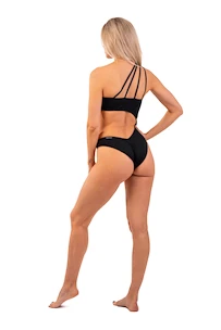 Badehose Nebbia  One Shoulder Asymmetrical Monokini 459 Black