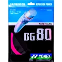 Badmintonsaite Yonex  BG 80 Pink (12 m)