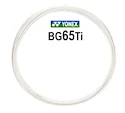 Badmintonsaite Yonex  BG65Ti White