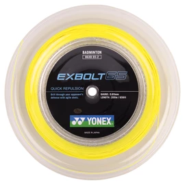 Badmintonsaite Yonex Exbolt 65 Yellow (200 m)