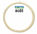 Badmintonsaite Yonex Micron BG65 White (0.70 mm) - geschnitten (10.0 m)