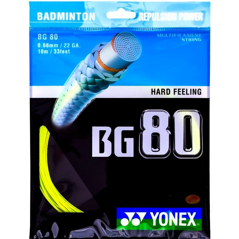 Yonex BG80 in Yellow 