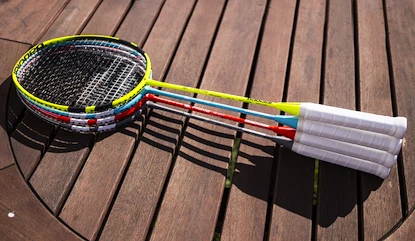 Badmintonschläger Babolat Prime Blast besaitet
