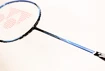 Badmintonschläger Yonex Nanoray 10F Black/Blue besaitet