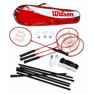 Badmintonset für Schulen Wilson (16 Schläger + 4 Netz + Bälle)