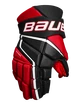 Bauer Vapor 3X black/red  Eishockeyhandschuhe, Intermediate