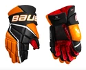 Bauer Vapor 3X - MTO black/orange  Eishockeyhandschuhe, Intermediate