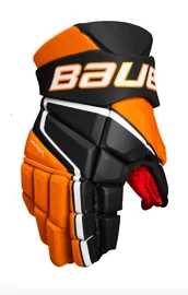 Bauer Vapor 3X - MTO black/orange Eishockeyhandschuhe, Intermediate