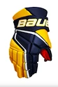 Bauer Vapor 3X - MTO navy/gold  Eishockeyhandschuhe, Intermediate