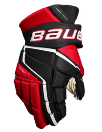 Bauer Vapor 3X PRO black/red Eishockeyhandschuhe, Intermediate