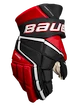 Bauer Vapor 3X PRO black/red  Eishockeyhandschuhe, Intermediate