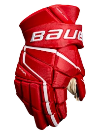 Bauer Vapor 3X PRO red Eishockeyhandschuhe, Intermediate