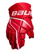 Bauer Vapor 3X red  Eishockeyhandschuhe, Intermediate