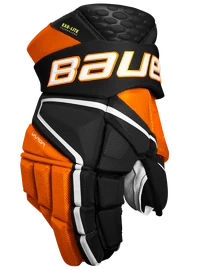 Bauer Vapor Hyperlite - MTO black/orange Eishockeyhandschuhe, Intermediate