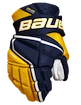 Bauer Vapor Hyperlite - MTO navy/gold  Eishockeyhandschuhe, Junior