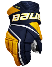 Bauer Vapor Hyperlite - MTO navy/gold Eishockeyhandschuhe, Senior