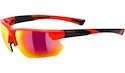 Brille Uvex Sportstyle 221 rot/schwarz