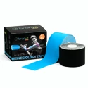 BronVit Sport Kinesiologie Tape Paket 2 x 6m - klassisch - schwarz + blau