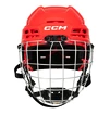 CCM Tacks 70 Junior red  Eishockeyhelm Combo