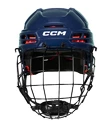 CCM Tacks 70 navy   Eishockeyhelm Combo