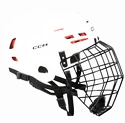 CCM Tacks 70 white   Eishockeyhelm Combo