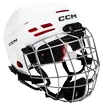 CCM Tacks 70 white  Eishockeyhelm Combo Bambini