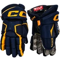 CCM Tacks AS-V navy/sunflower  Eishockeyhandschuhe, Junior