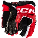 CCM Tacks AS-V PRO black/red/white  Eishockeyhandschuhe, Senior