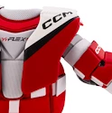 CCM YTflex 3 white/red  Goalie Brustschutz, Bambini