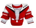 CCM YTflex 3 white/red  Goalie Brustschutz, Bambini