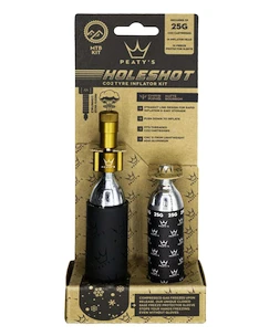 CO2-Pumpenaufsatz mit Kartuschen-Set PEATY'S  Mtb (25g) - bourbon (ppr-hti-mtb-brb-12)