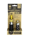 CO2-Pumpenaufsatz mit Kartuschen-Set PEATY'S  Road & gravel (16g) - gold (ppr-hti-rag-gld-12)