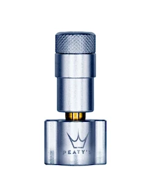 CO2-Pumpenaufsatz PEATY'S Head silver (ppr-hti-ifh-sil-12)