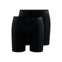 Craft Core Dry 6" 2er-Pack schwarzer Boxershorts für Männer