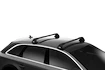 Dachträger Thule Edge Black Audi A3 4-T Sedan Normales Dach 13+