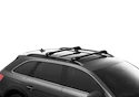 Dachträger Thule Edge Black BMW 3-Series Touring 5-T Estate Dachreling 00-01