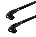 Dachträger Thule Edge Black Land Rover Freelander 2 5-T SUV Normales Dach 07-14
