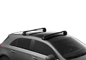 Dachträger Thule Edge Black Mercedes Benz C-Class (W206) 4-T Sedan Befestigungspunkte 21+