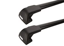 Dachträger Thule Edge Black Mini Clubman (F54) 5-T Hatchback Bündige Schienen 16+