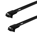 Dachträger Thule Edge Black Mitsubishi Pajero Sport 5-T SUV Dachreling 09-16