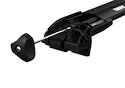 Dachträger Thule Edge Black Toyota Echo 3-T Hatchback Normales Dach 04-08