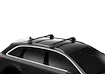 Dachträger Thule Edge Black Vauxhall Astra Sports Tourer 5-T Estate Bündige Schienen 10-15