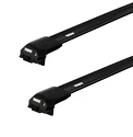 Dachträger Thule Edge Black Volkswagen Caddy Maxi Life 5-T MPV Dachreling 16-20