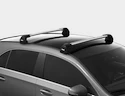 Dachträger Thule Edge Mitsubishi Triton (KB4T) 4-T Double-cab Normales Dach 05-15